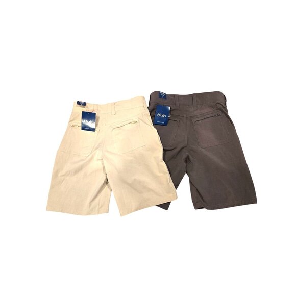Lot of 2 HUK Men's Next Level Quick-Drying Performance Fishing Shorts, Small - Picture 4 of 8